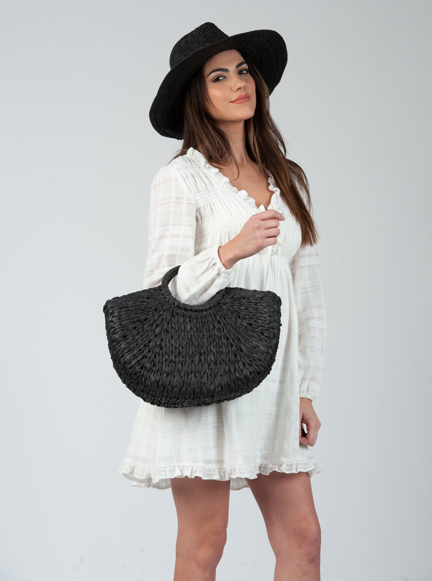 STRAW TOTE
