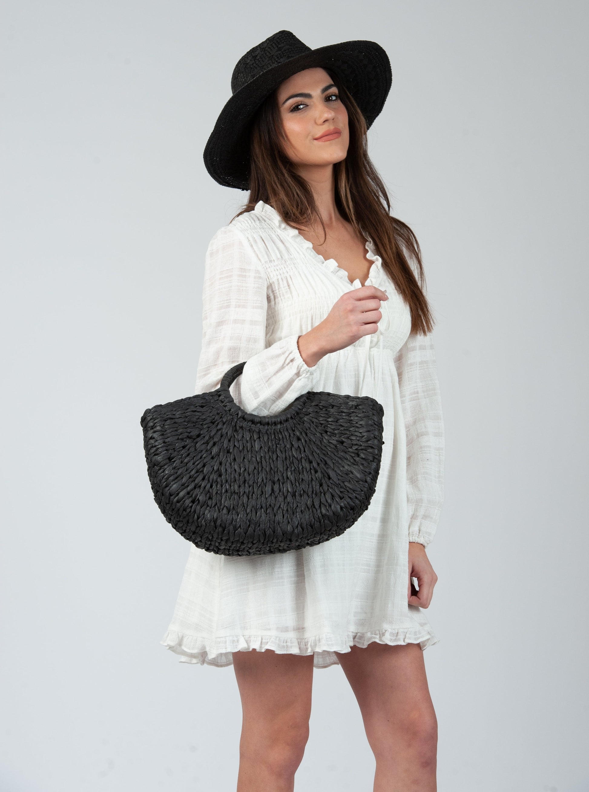 STRAW TOTE
