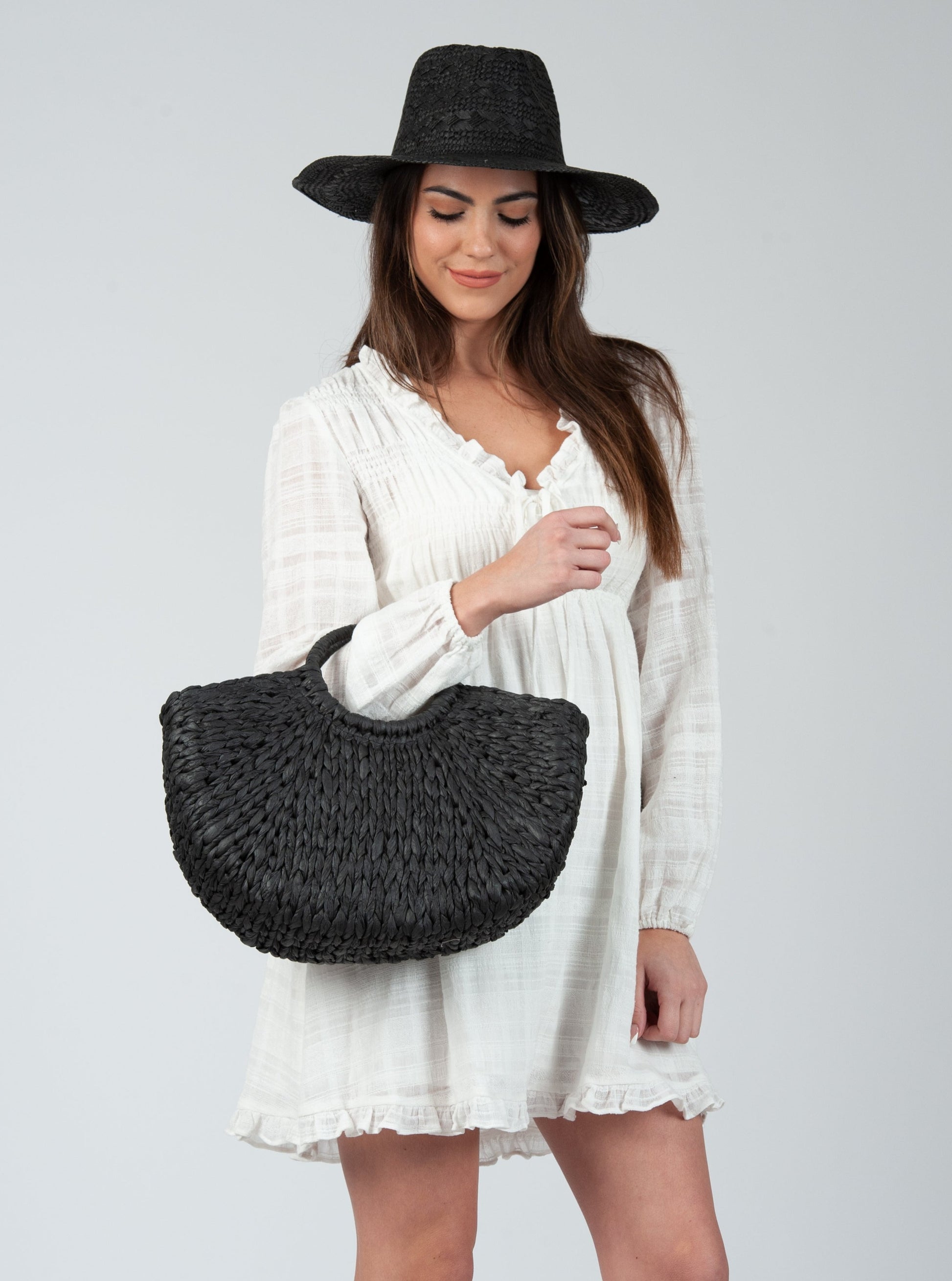 STRAW TOTE