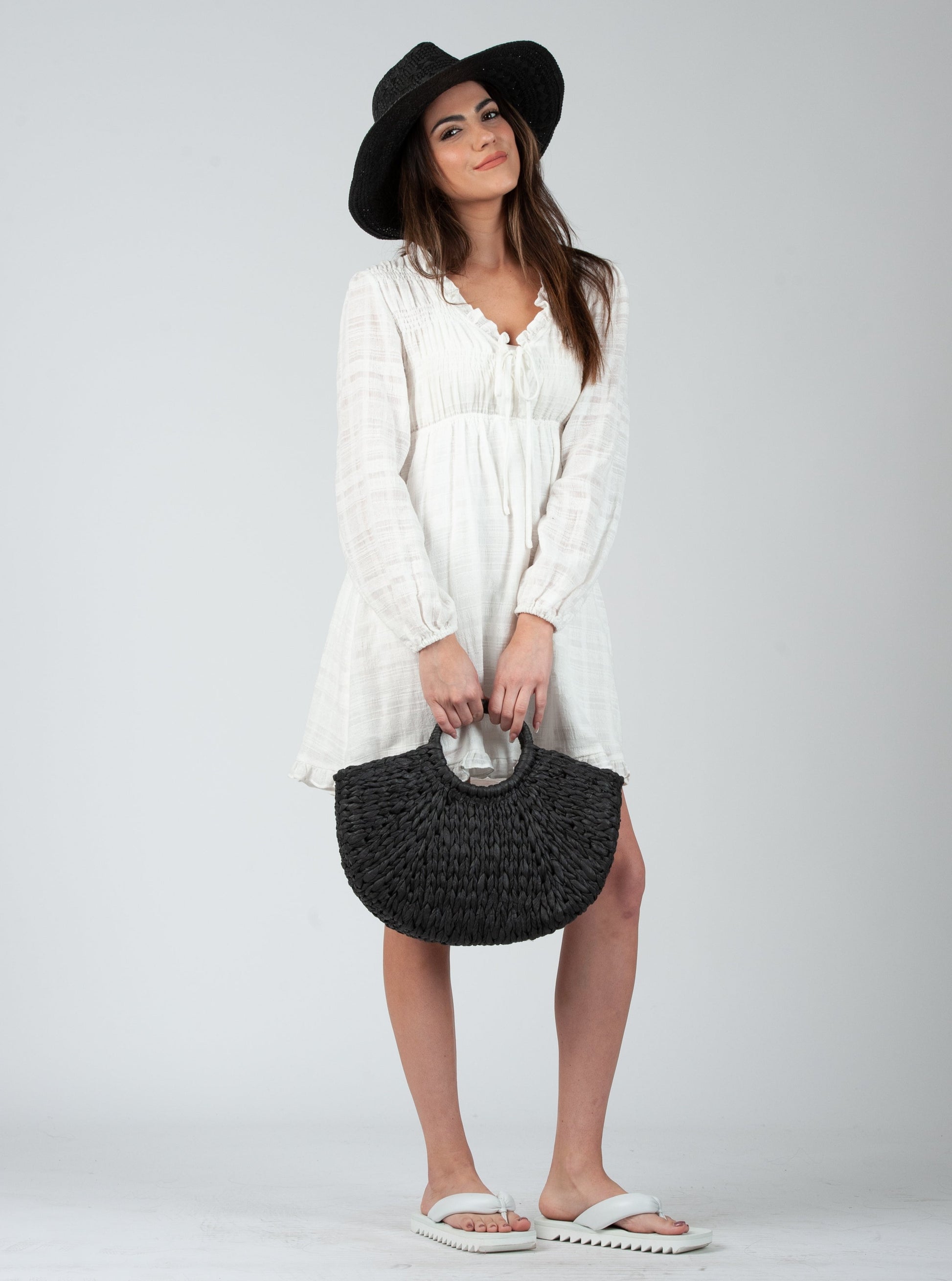 STRAW TOTE