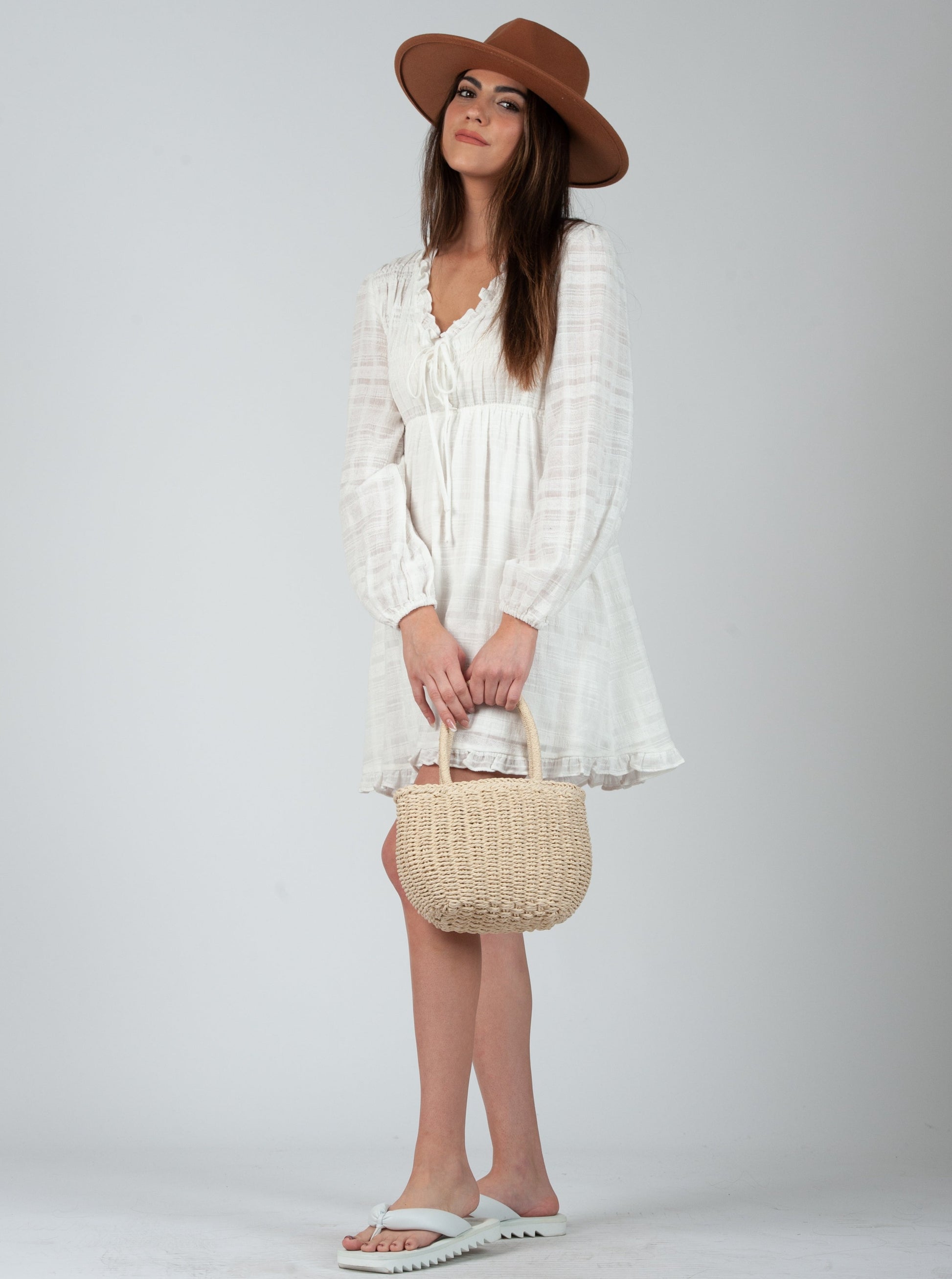 STRAW PURSE
