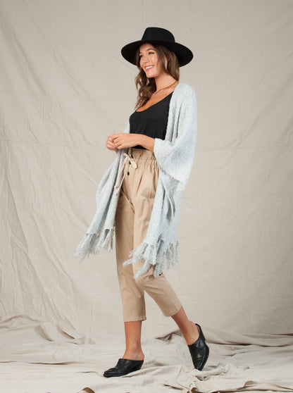 LCB1082 ABELLA PAPERBAG TROUSERS | BEIGE