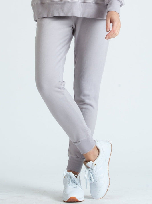 TALLY JOGGER PANTS-EARL GREY