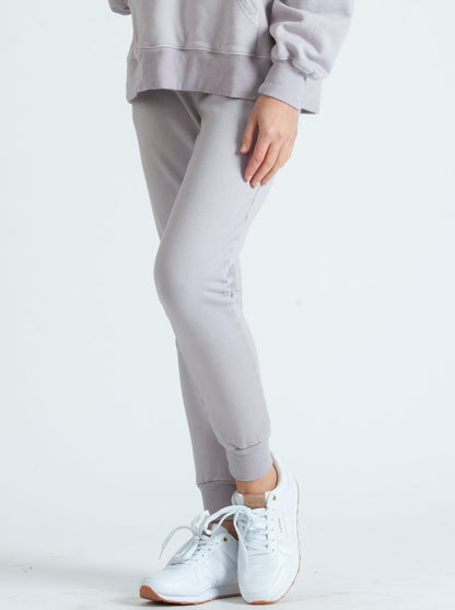 TALLY JOGGER PANTS-EARL GREY