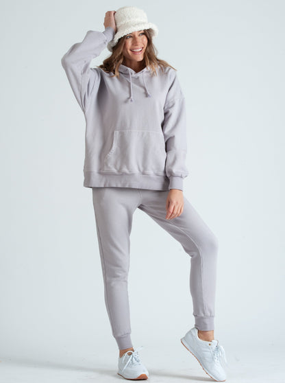 TALLY JOGGER PANTS-EARL GREY