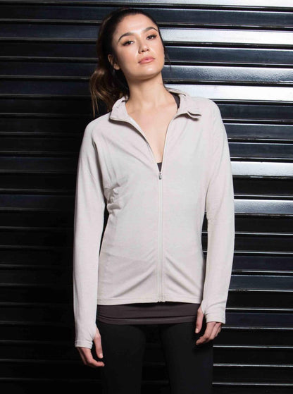 FRANNY ACTIVEWEAR JACKET-TAUPE
