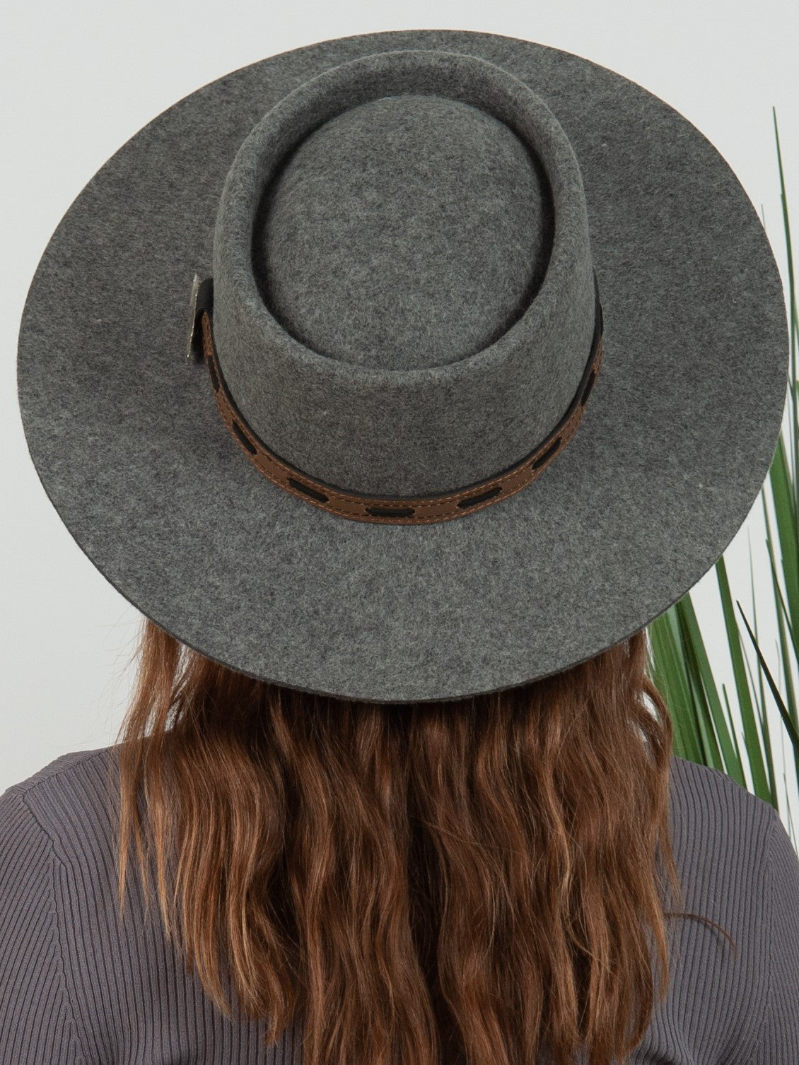 WOOL BOATER HAT