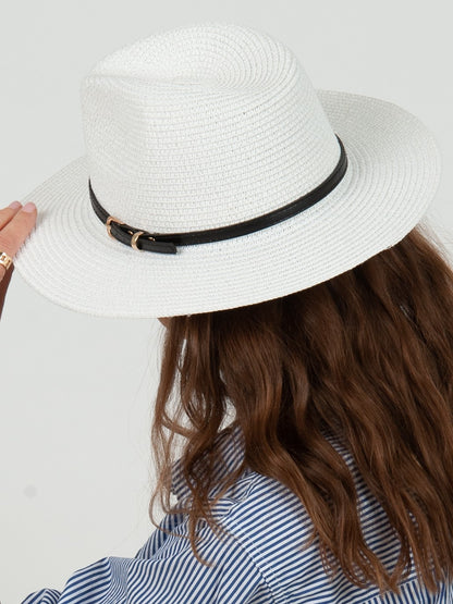 WHITE FEDORA