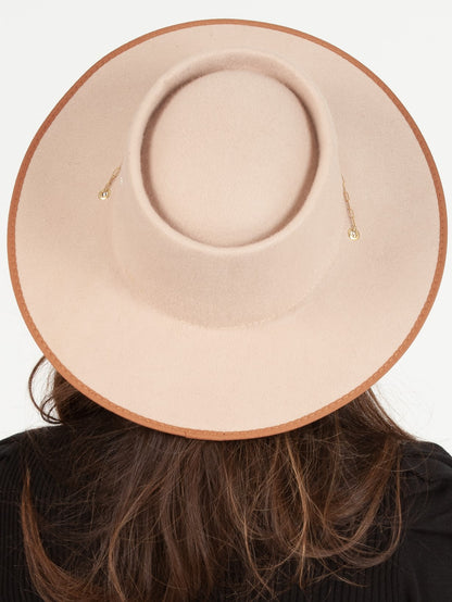 WOOL BOATER HAT