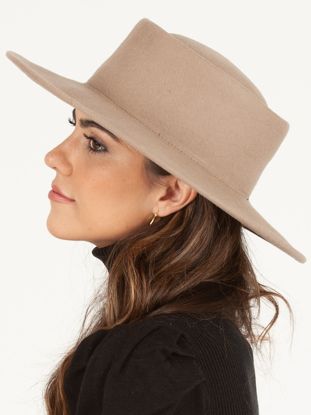 WOOL BOATER HAT