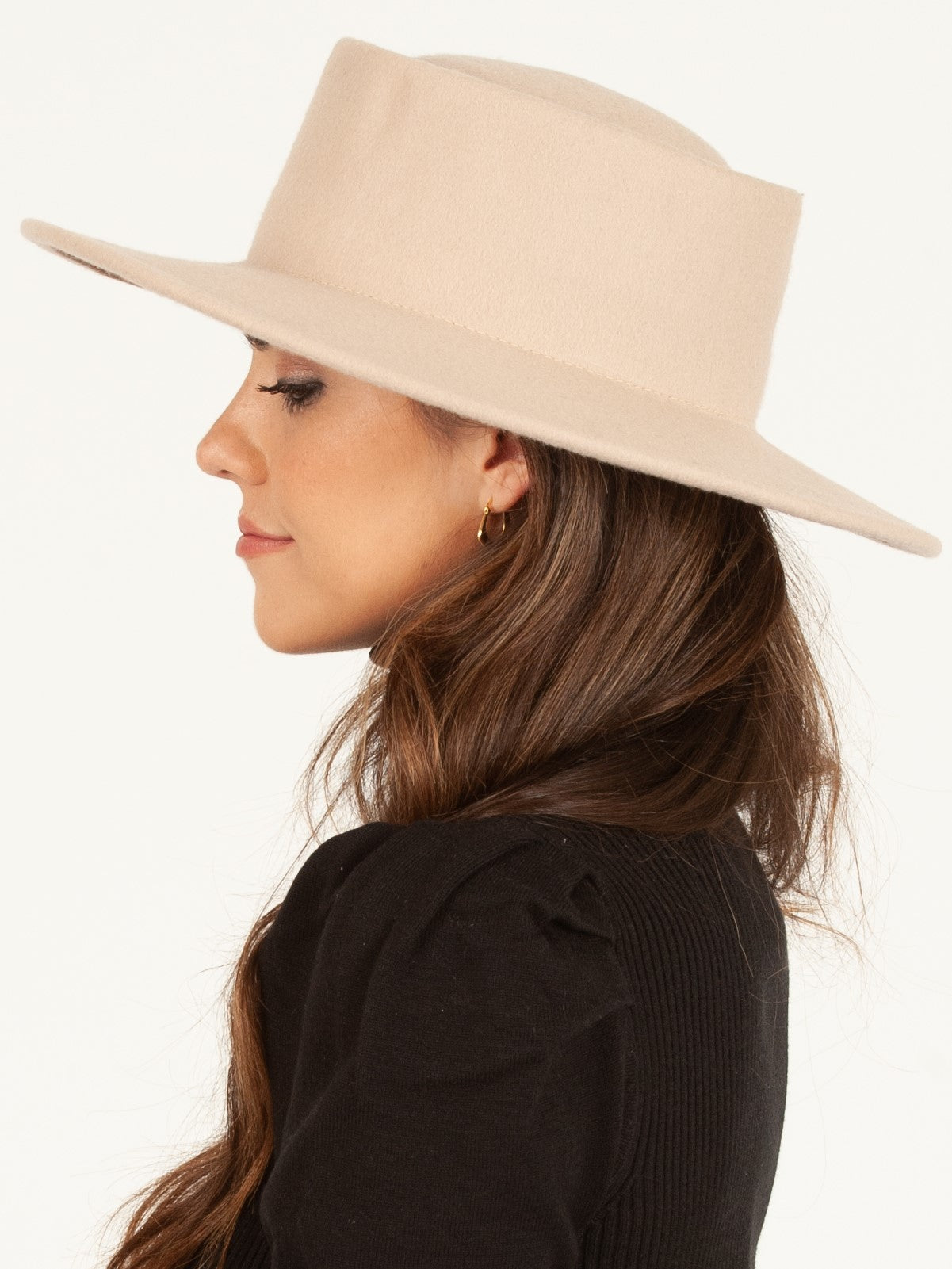 WOOL BOATER HAT