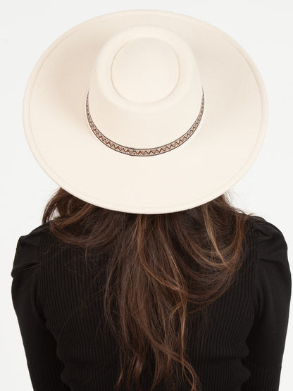 IVORY BOATER HAT