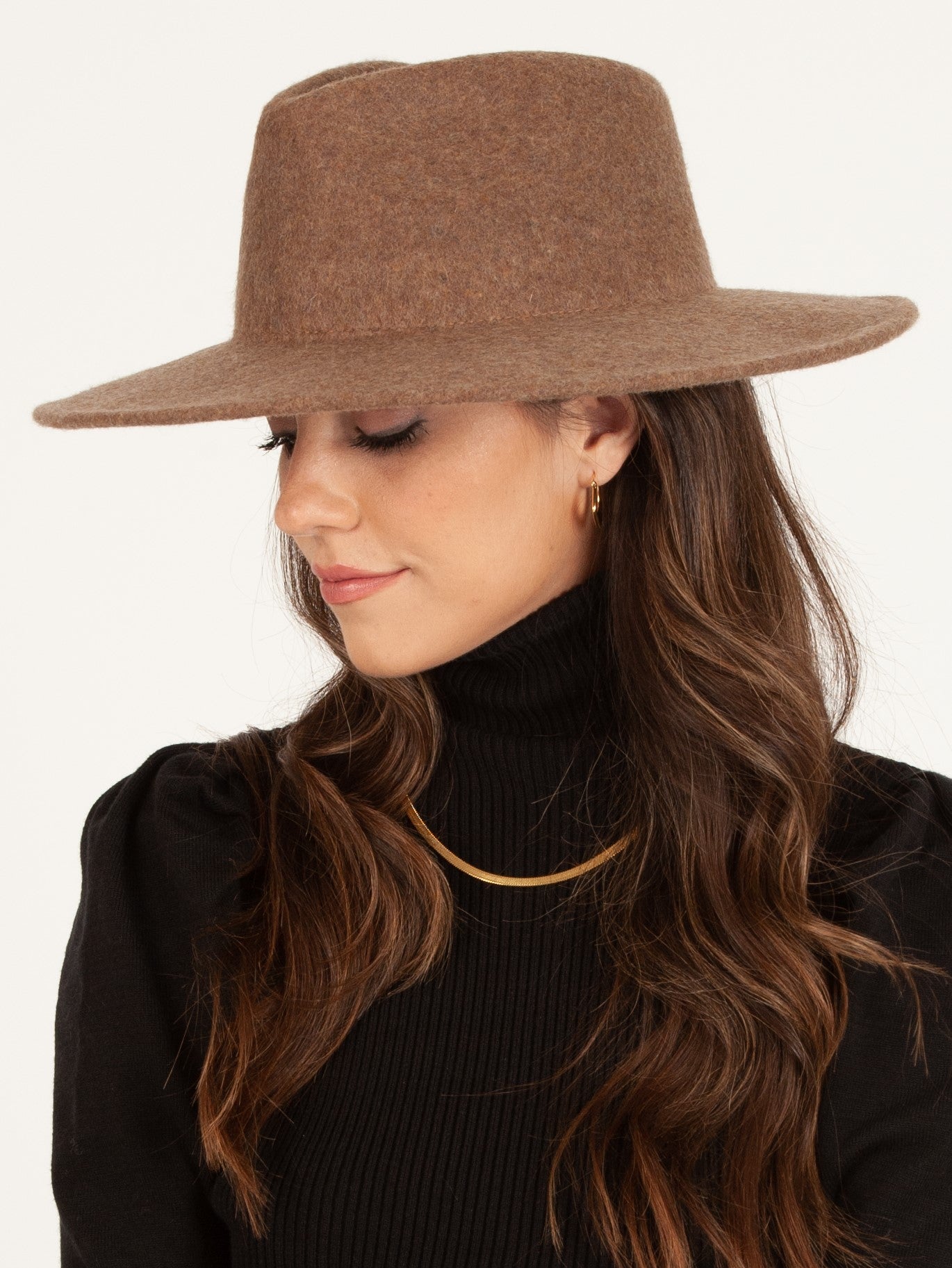 BROWN FEDORA