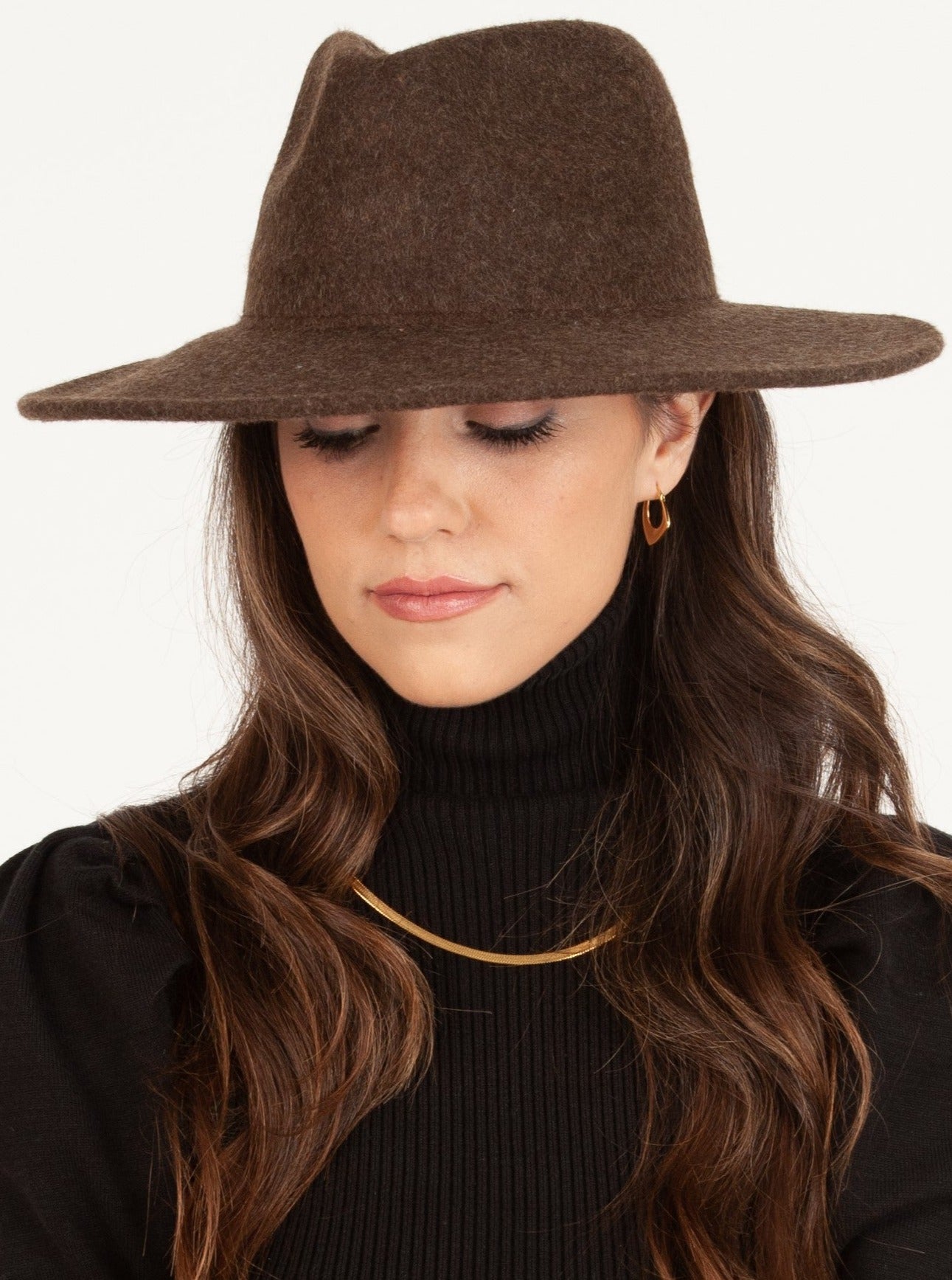 BROWN FEDORA