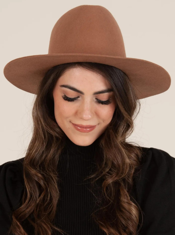 BROWN FEDORA
