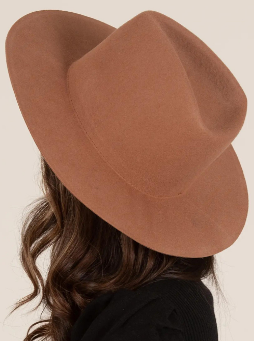 BROWN FEDORA