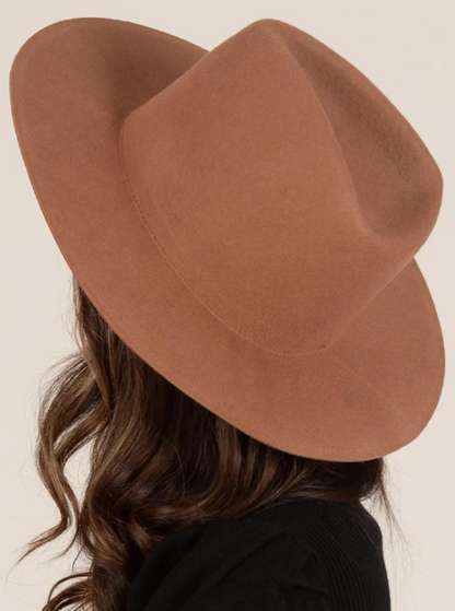 BROWN FEDORA