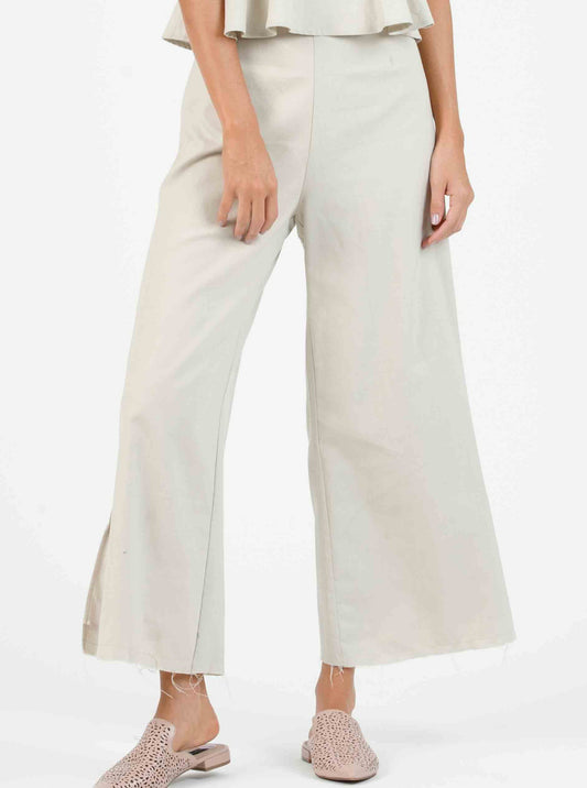 MELISSA FRINGE CULOTTES-STONE