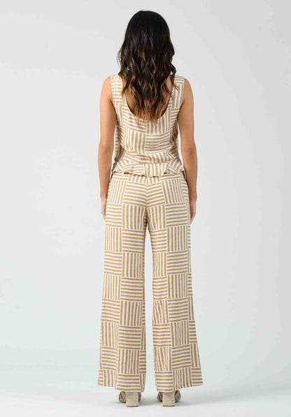 CALYTRIX PANTS-GRANOLA STRIPE