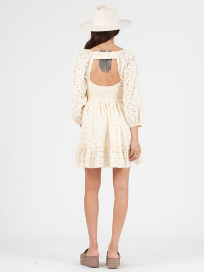 IVORY BABYDOLL DRESS