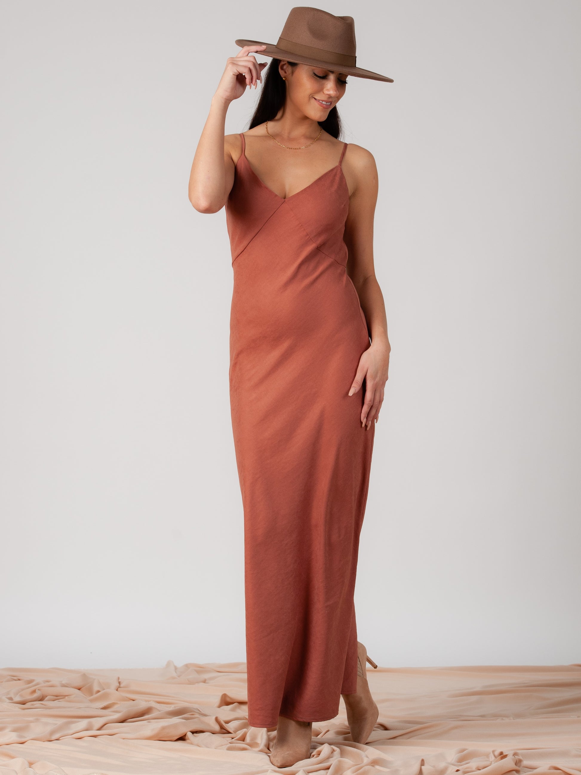 MAXI SLIP DRESS