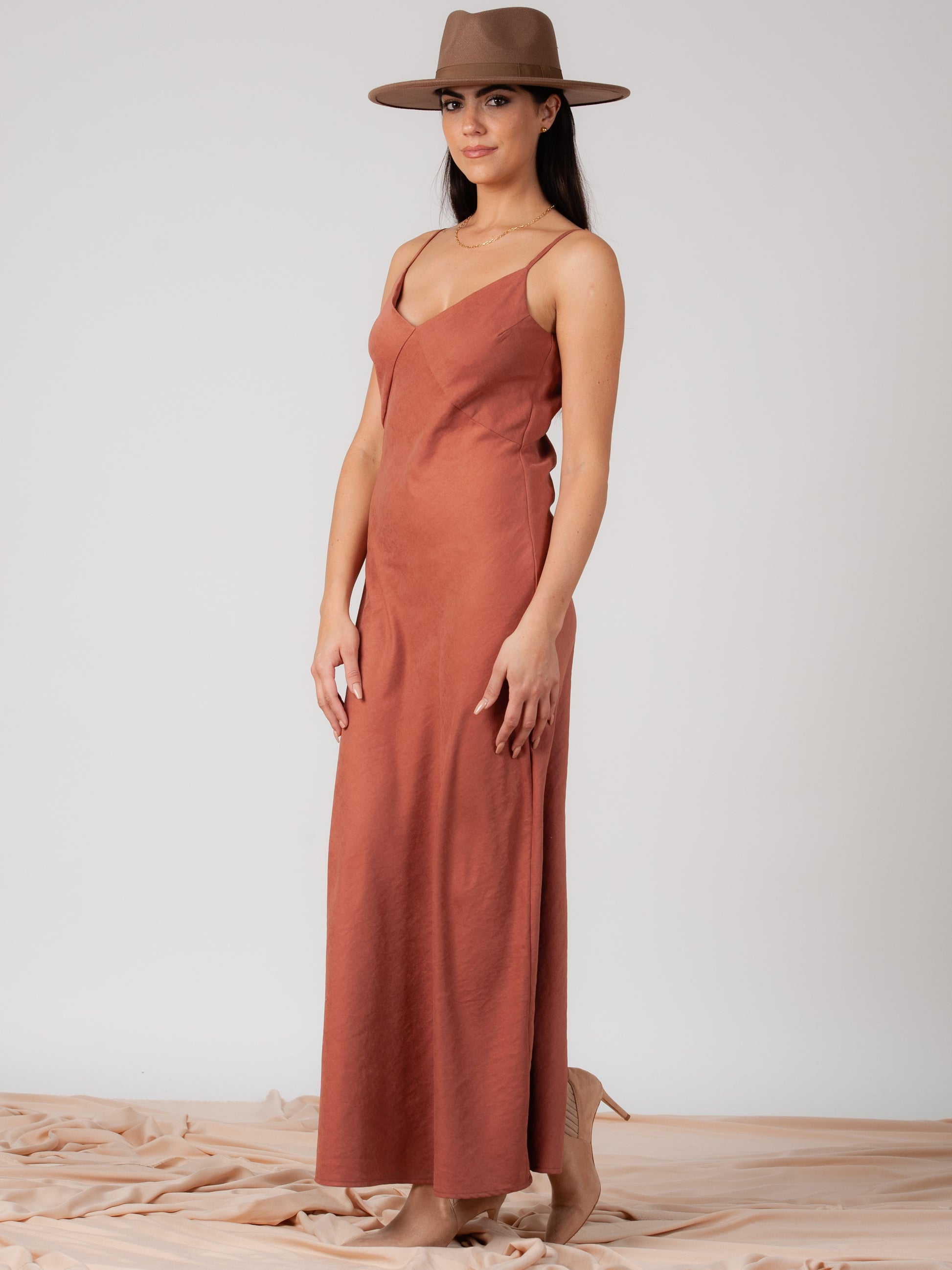 MAXI SLIP DRESS