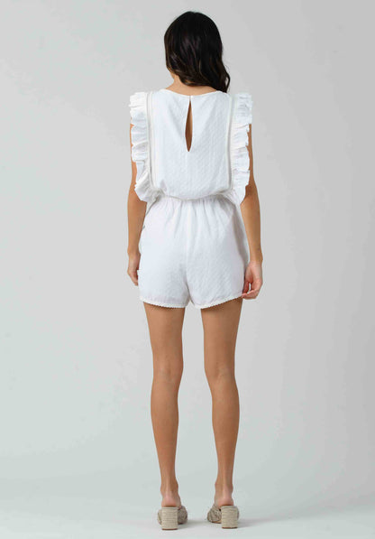 KASSIA ROMPER-WHITE