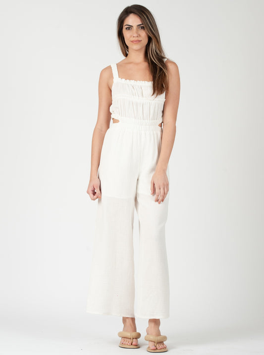 GAUZE JUMPSUIT