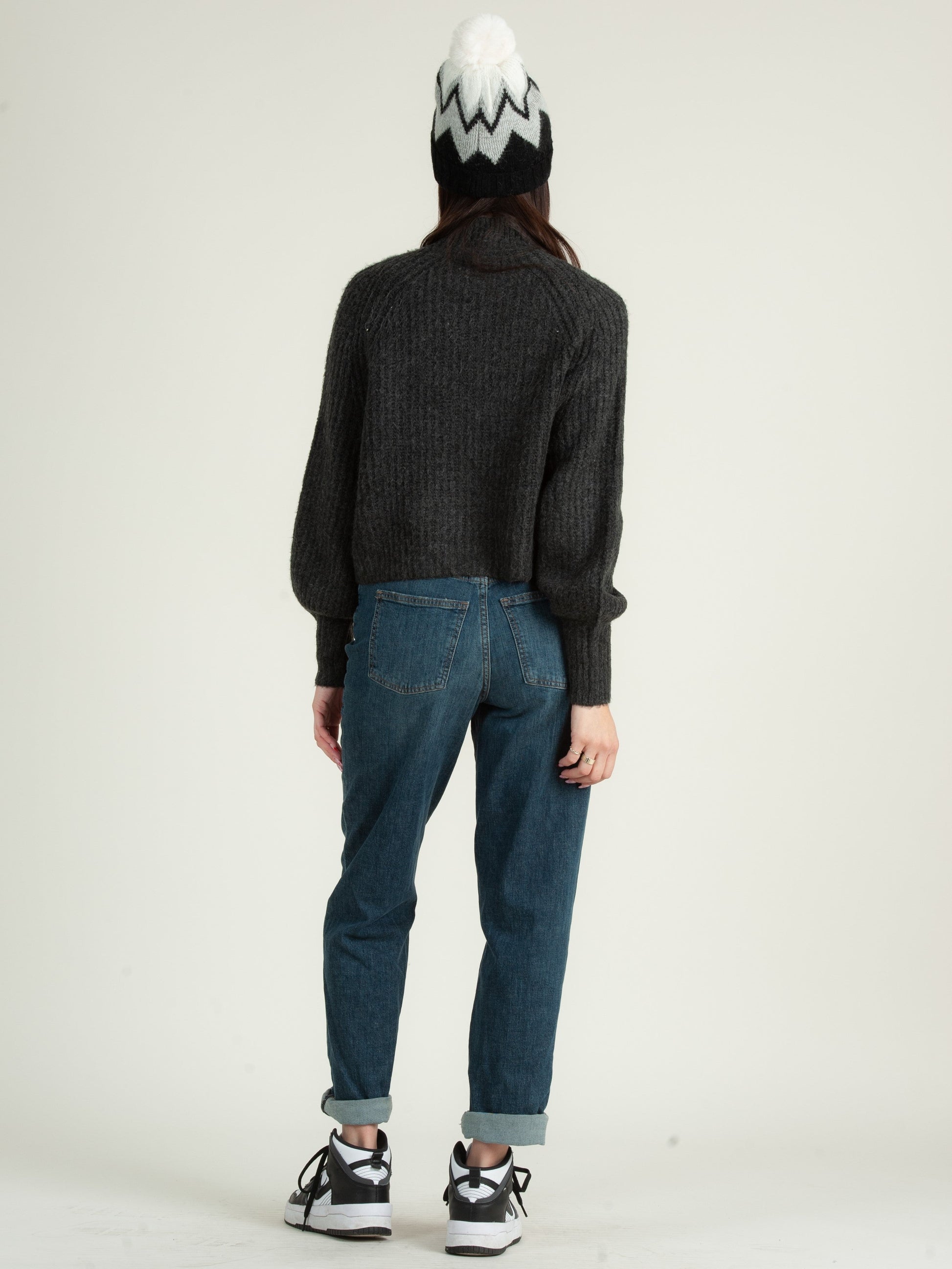 MOCK NECK SWEATER