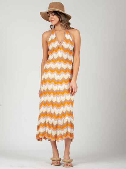 CROCHET MAXI DRESS