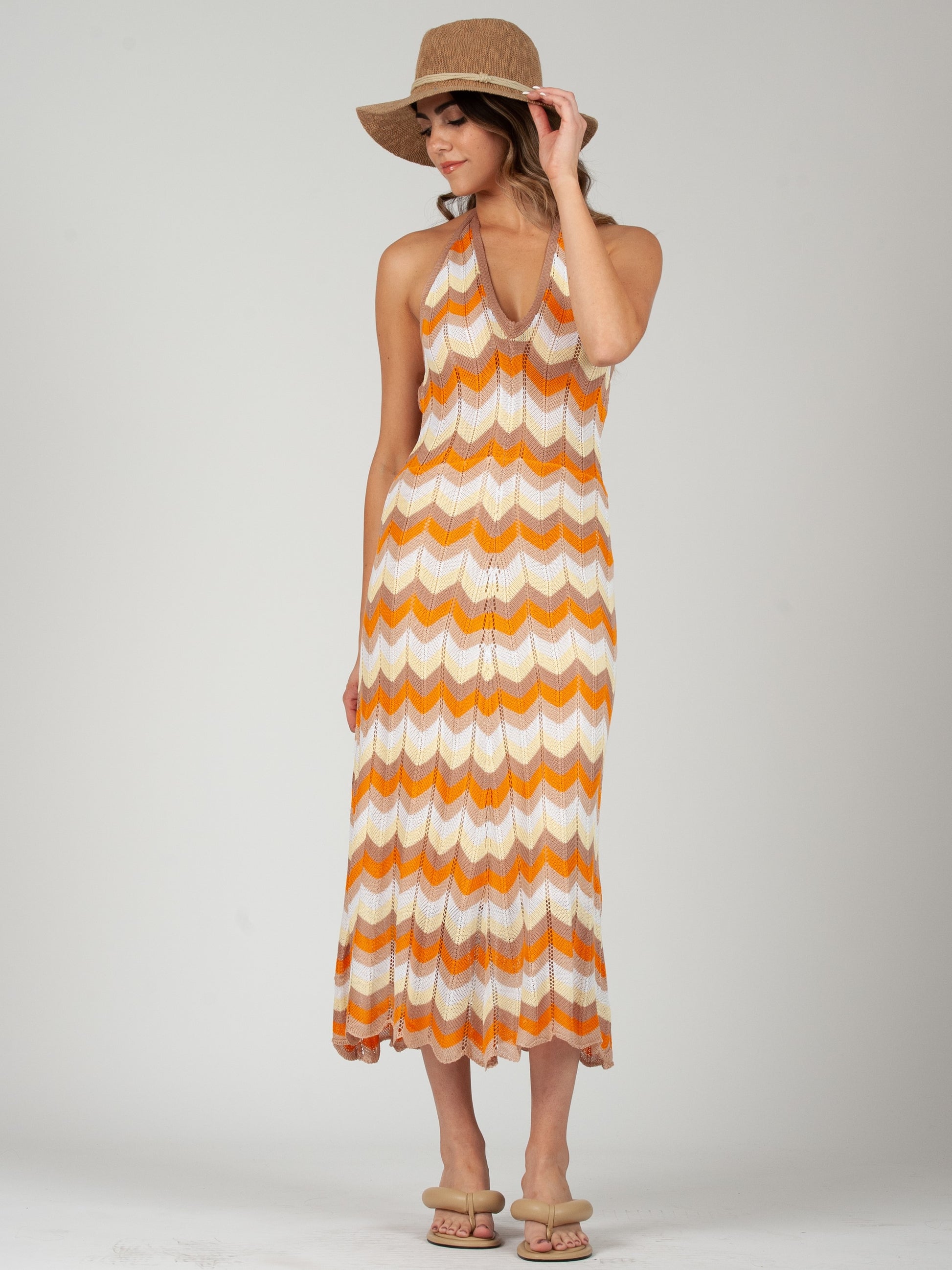 CROCHET MAXI DRESS