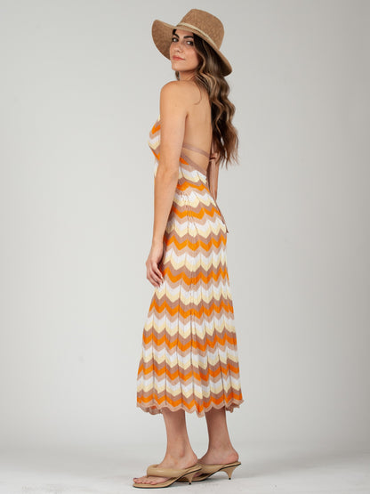 CROCHET MAXI DRESS