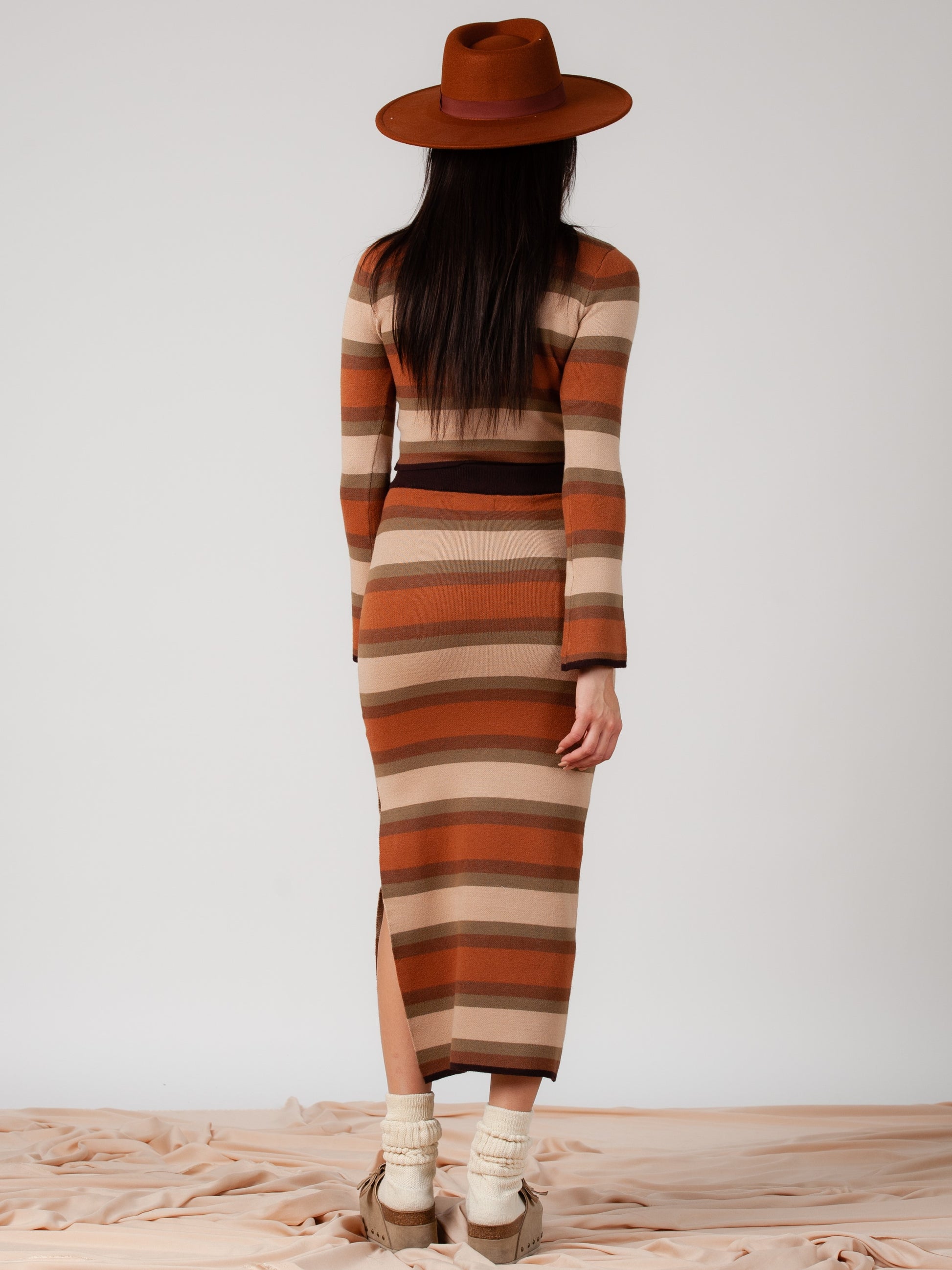 STRIPED TWO PIECE SET