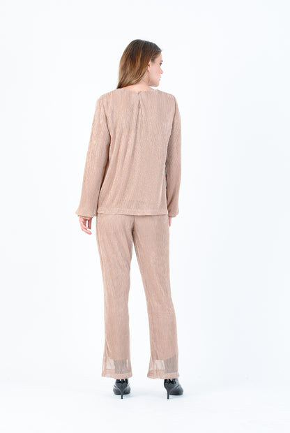 TIMBERLINE PULLOVER TOP-ROSE GOLD