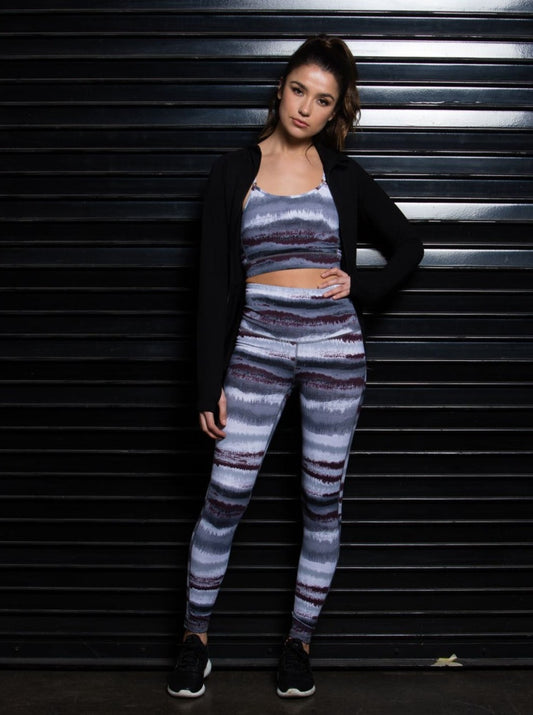 MAIA ACTIVEWEAR LEGGINGS-ABSTRACT