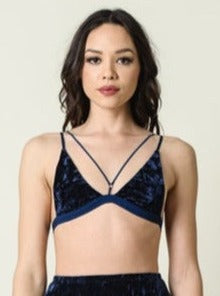 BELLE BRALETTE-NAVY