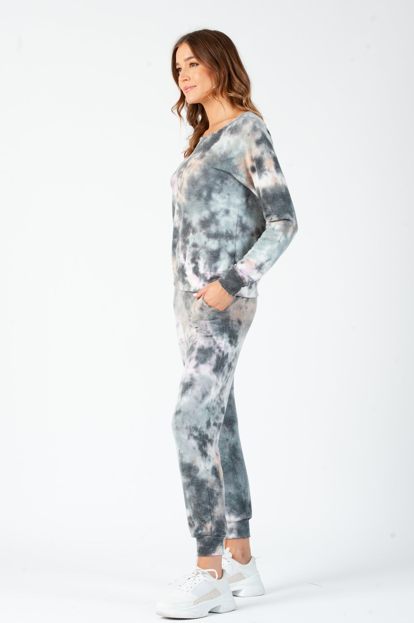 COOKIE JOGGER PANTS-INDIGO SHERBERT