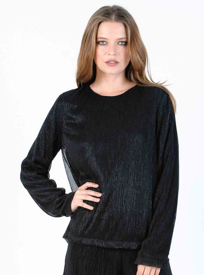 TIMBERLINE PULLOVER TOP-ONYX