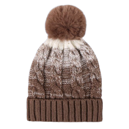 PALISADES FUR LINED BEANIE