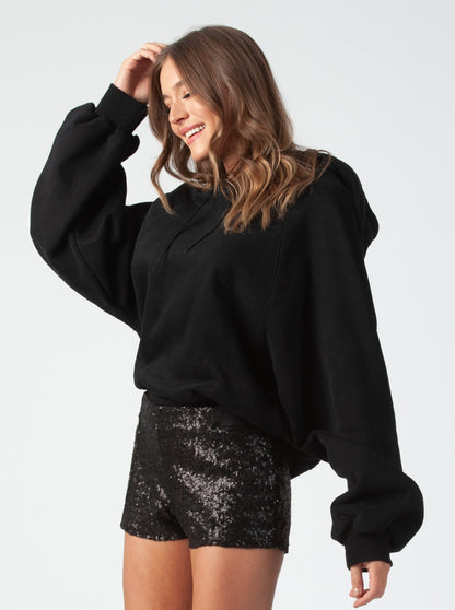 KITLU BALLOON SLEEVE HOODIE