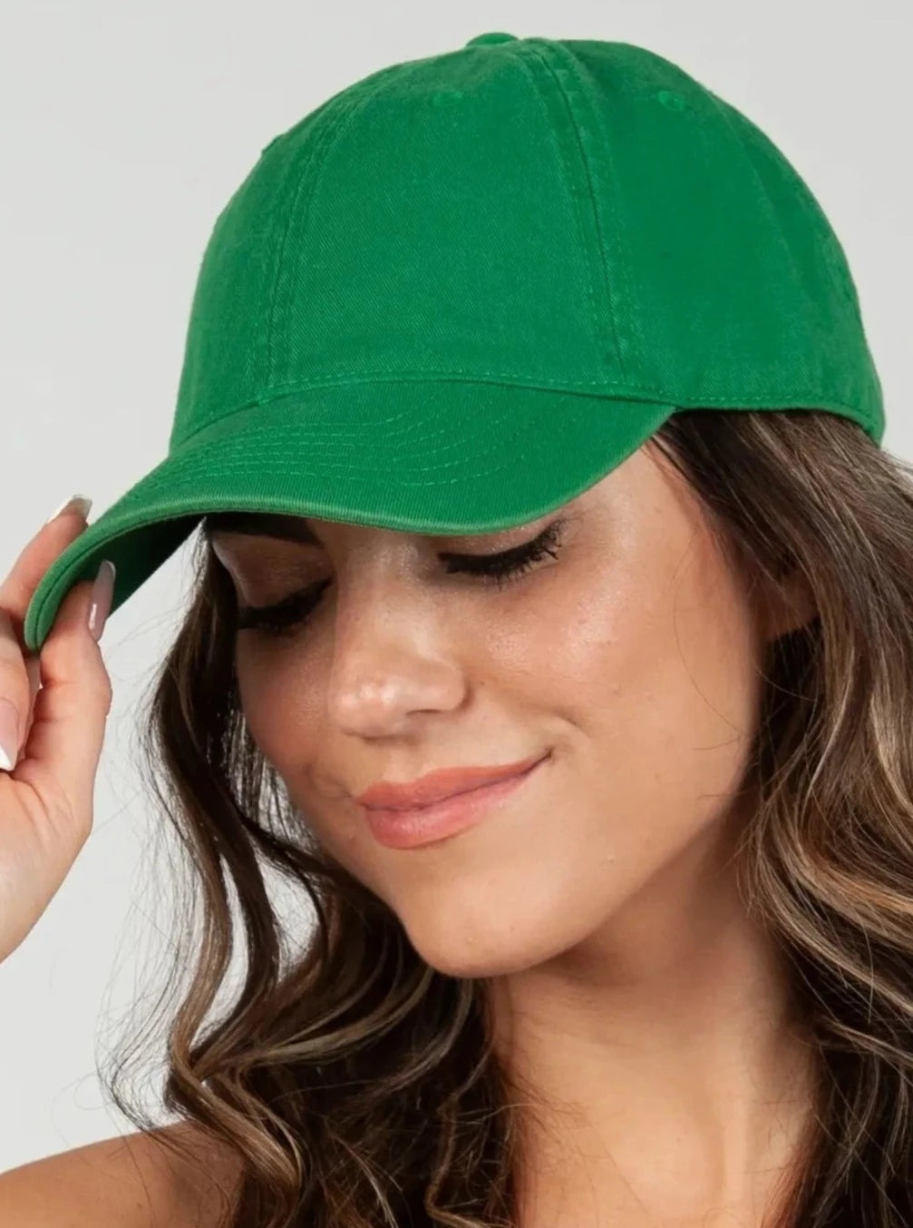 GREEN BASEBALL CAP