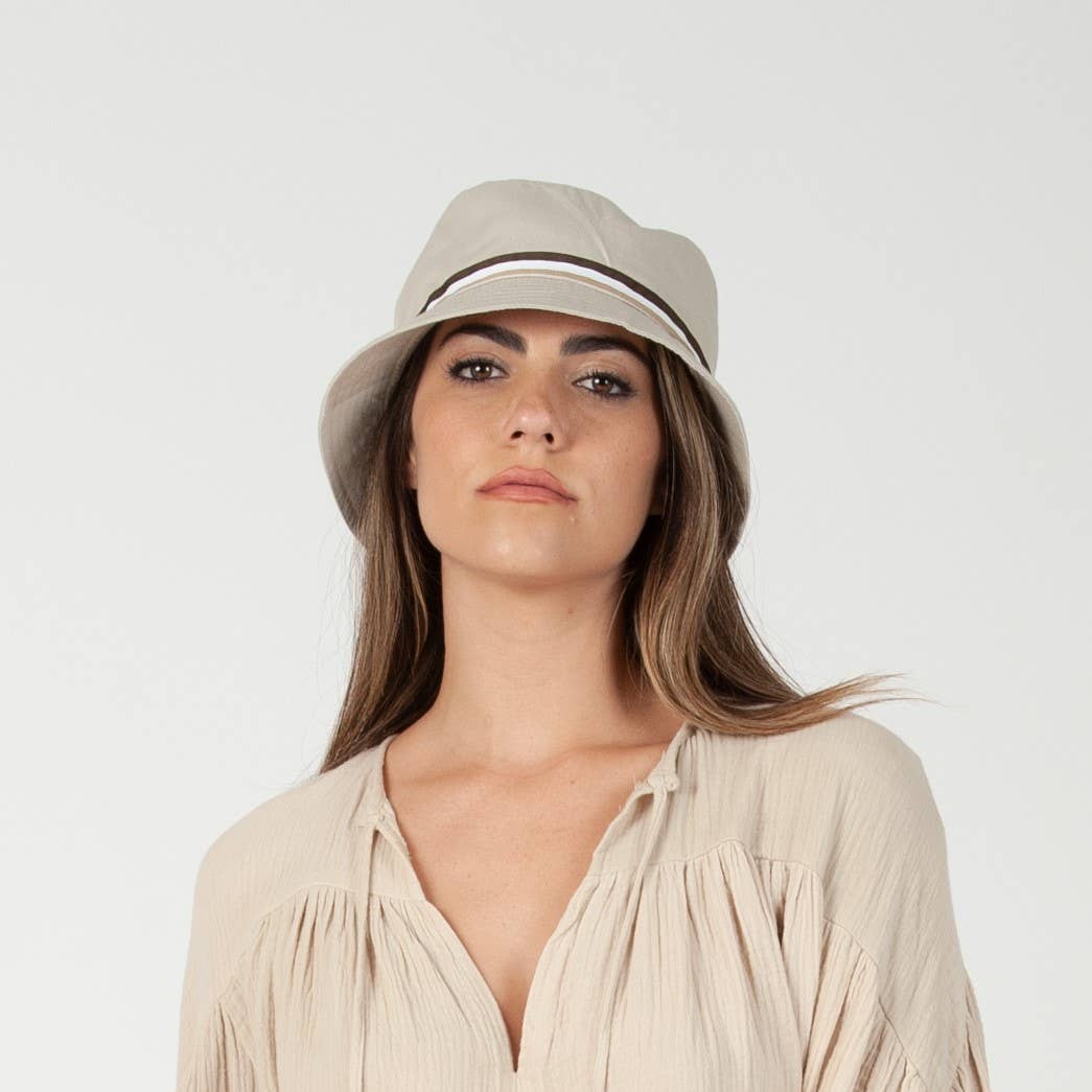 TOCA BUCKET HAT-TAUPE