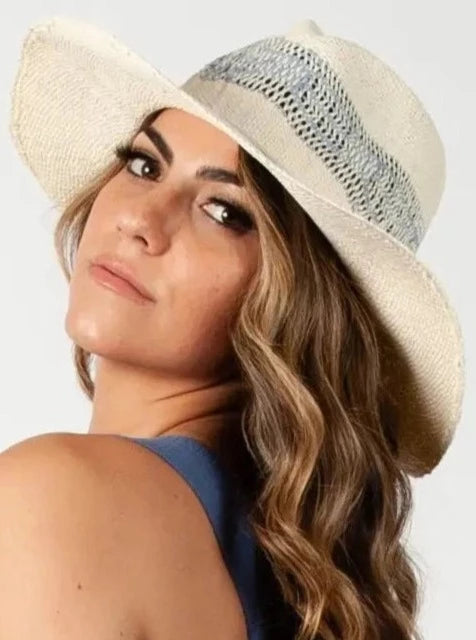 COLORBLOCK STRAW HAT