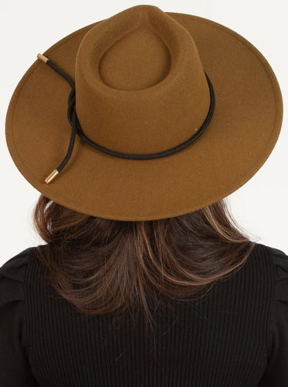 FEDORA WITH TRIM
