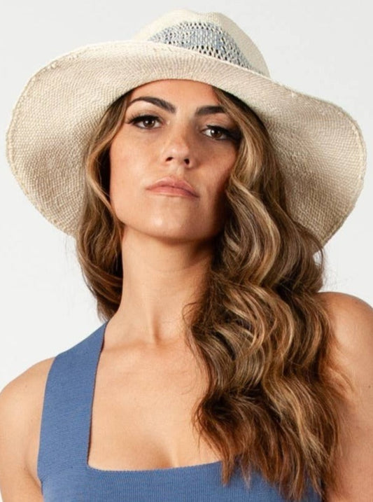 COLORBLOCK STRAW HAT