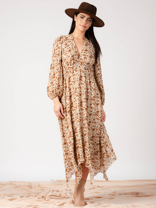 FLORAL MAXI DRESS