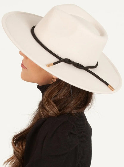 FEDORA WITH TRIM