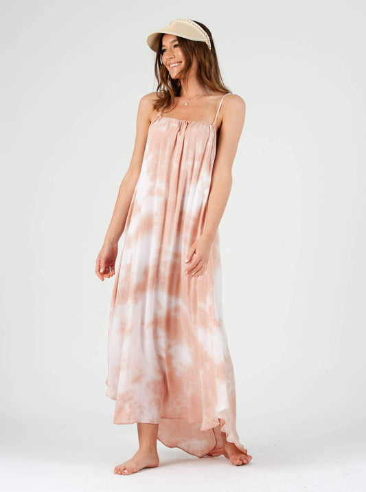 SAIGE MAXI DRESS - BLUSH